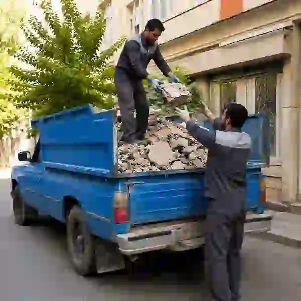 حمل نخاله ساختمان